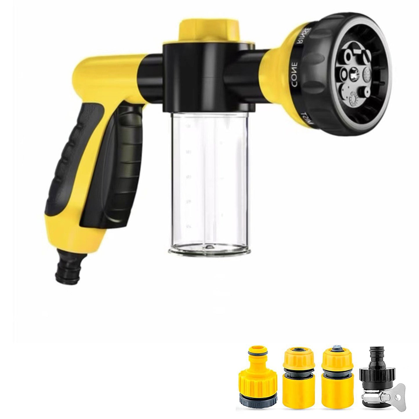 High-Pressure Shower Sprayer For Watering Flowers, Car Washing, Pet Bathing